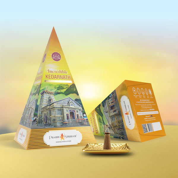 JPSR Prabhu Shriram Kedarnath Pyramid Luxury Incense Cones