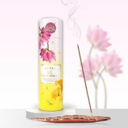 JPSR Flora Fusion Collection Lotus & Calendula Luxury Double Fragrance Incense Sticks
