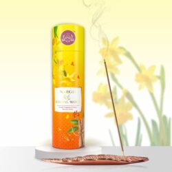 JPSR Flora Fusion Collection Nargis & Sandalwood Luxury Double Fragrance Incense Sticks