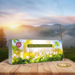 JPSR Wild Flower Mountain Collection Premium Incense Sticks Gift Box – Set of 5