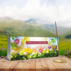JPSR Wild Flower Valley Collection Premium Incense Sticks Gift Box – Set of 5